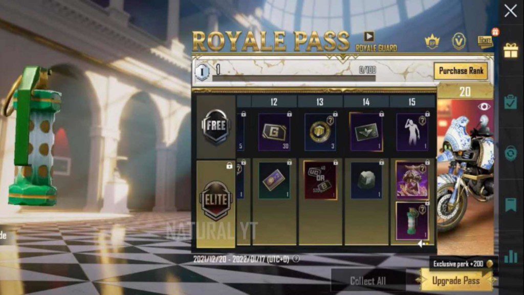 BGMI RPM7 Leaks: Rank 1 to Rank 50 elite rewards revealed