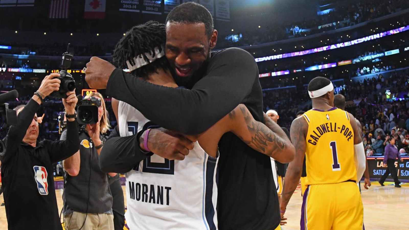 “It was just a spectacular play. Salute!”- LeBron James praises JA Morant for his Chase-down block in Lakers vs Grizzlies