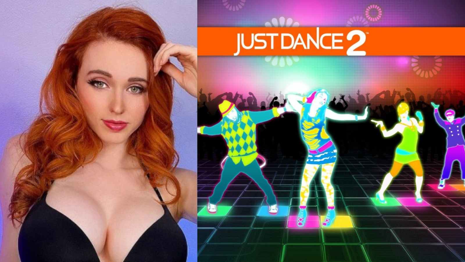 “I got banned” Amouranth is alarmed by a recent incident in Just dance 2021