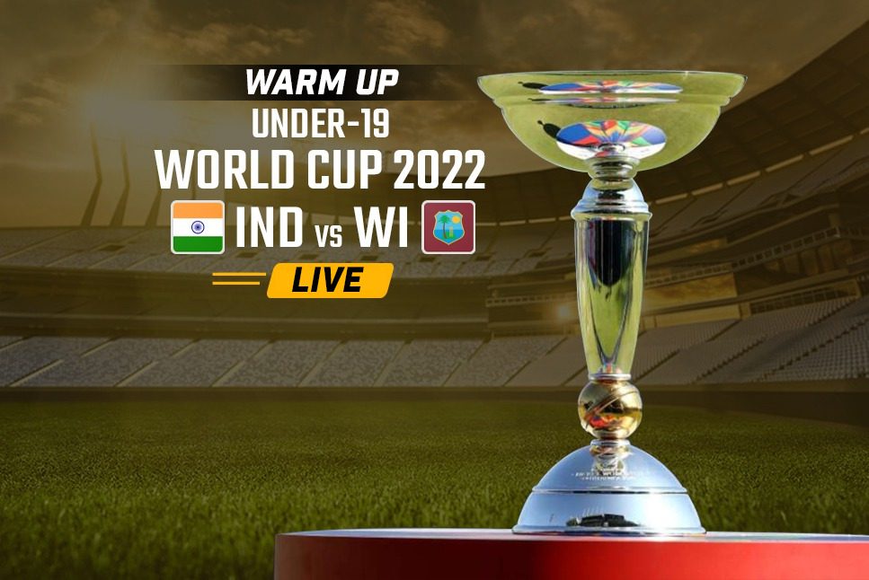 ICC Under 19 World Cup 2021/22, Warm-Up Match: WI-U19 vs IN-U19 Dream11 Prediction, Fantasy Cricket Tips, Playing 11, Pitch Report, and Other Updates.