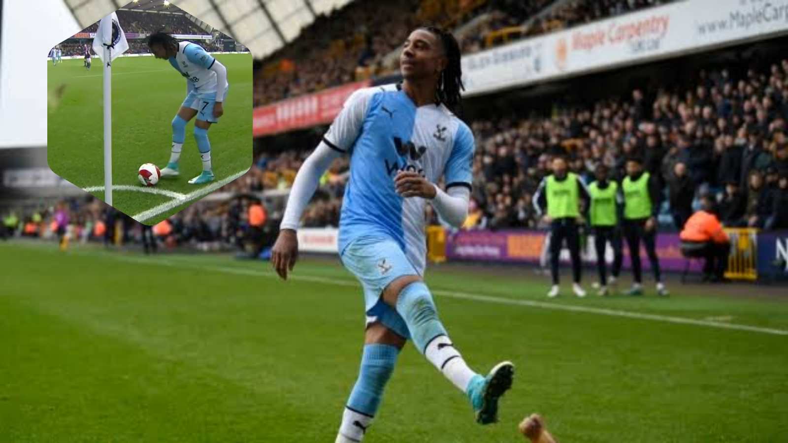 Watch: Michael Olise gets hit by a bottle by Millwall fans; retorts back with powerful gesture