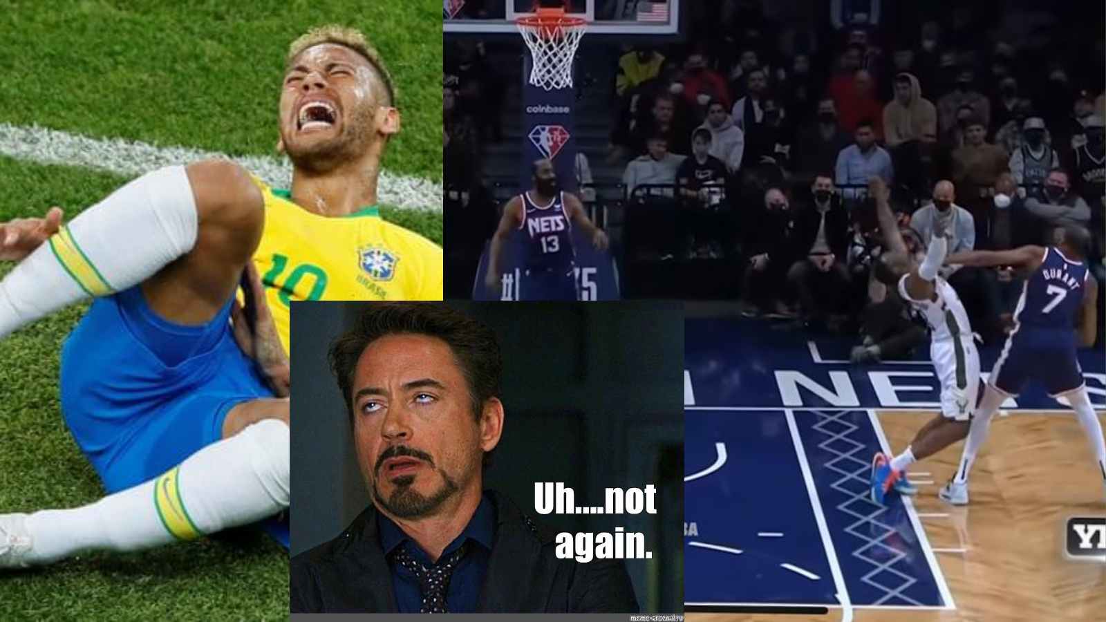 “Give him the damn Oscar”- Twitter goes berserk after Thanasis Antetokounmpo pulls the Neymar Challenge against Nets