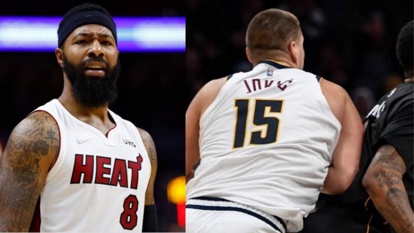 “300 pound sloppy FAT BOY”: Markieff Morris blames Nikola Jokic for his spine injury