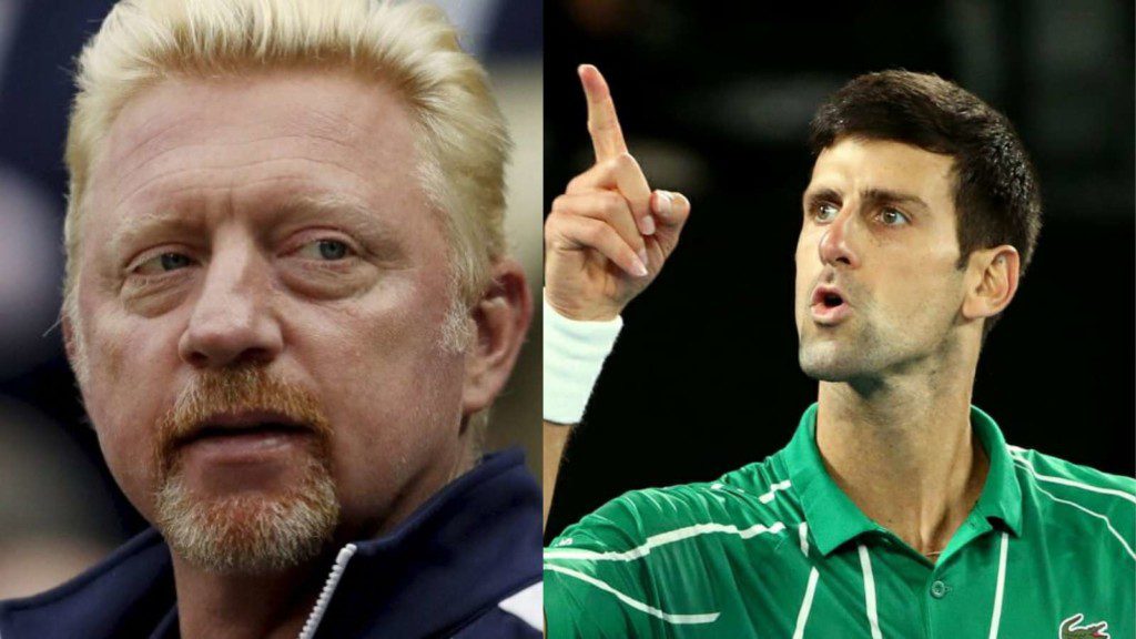 Boris Becker, Novak Djokovic