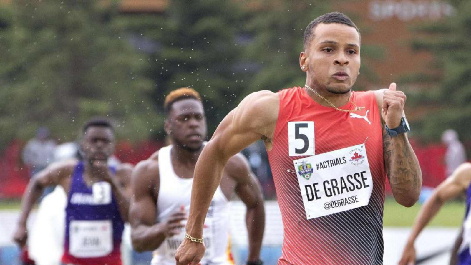 Andre De Grasse Race