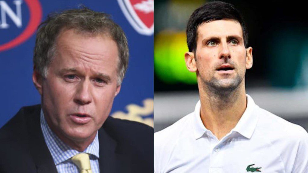 Patrick McEnroe, Novak Djokovic