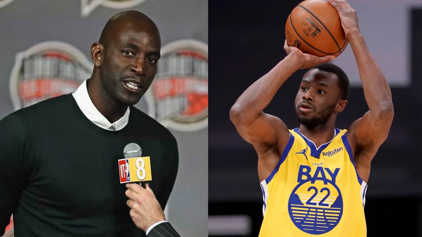 “Playing with the Michael Jordan of the era”- Kevin Garnett drops truth bomb on former teammate Andrew Wiggins