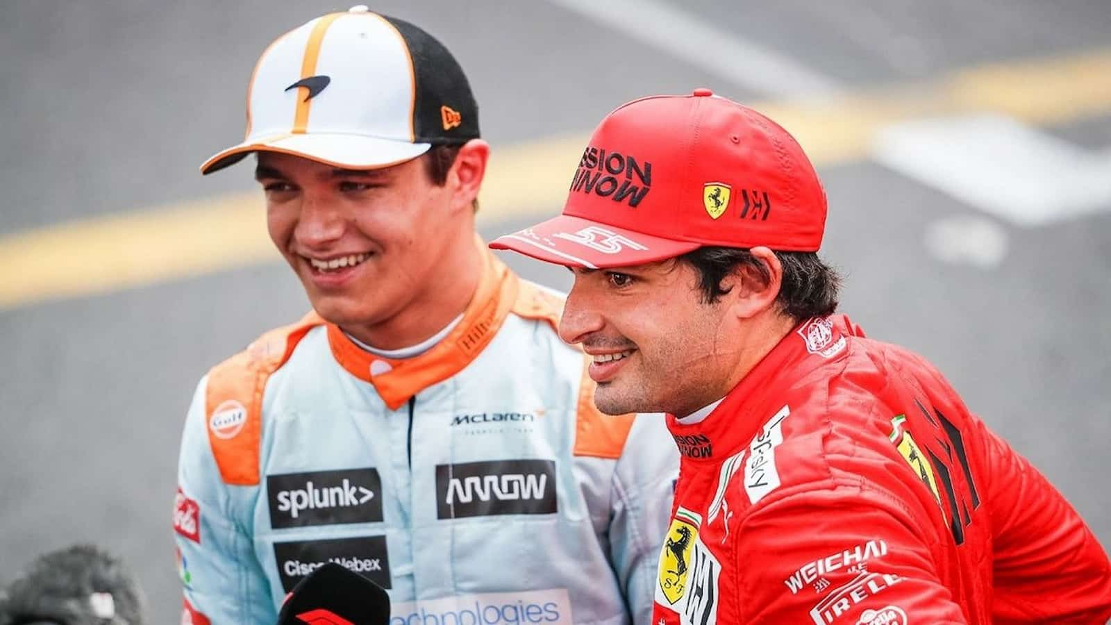 “He is one of my best mates within the paddock,” Lando Norris opines on his bromance with Carlos Sainz