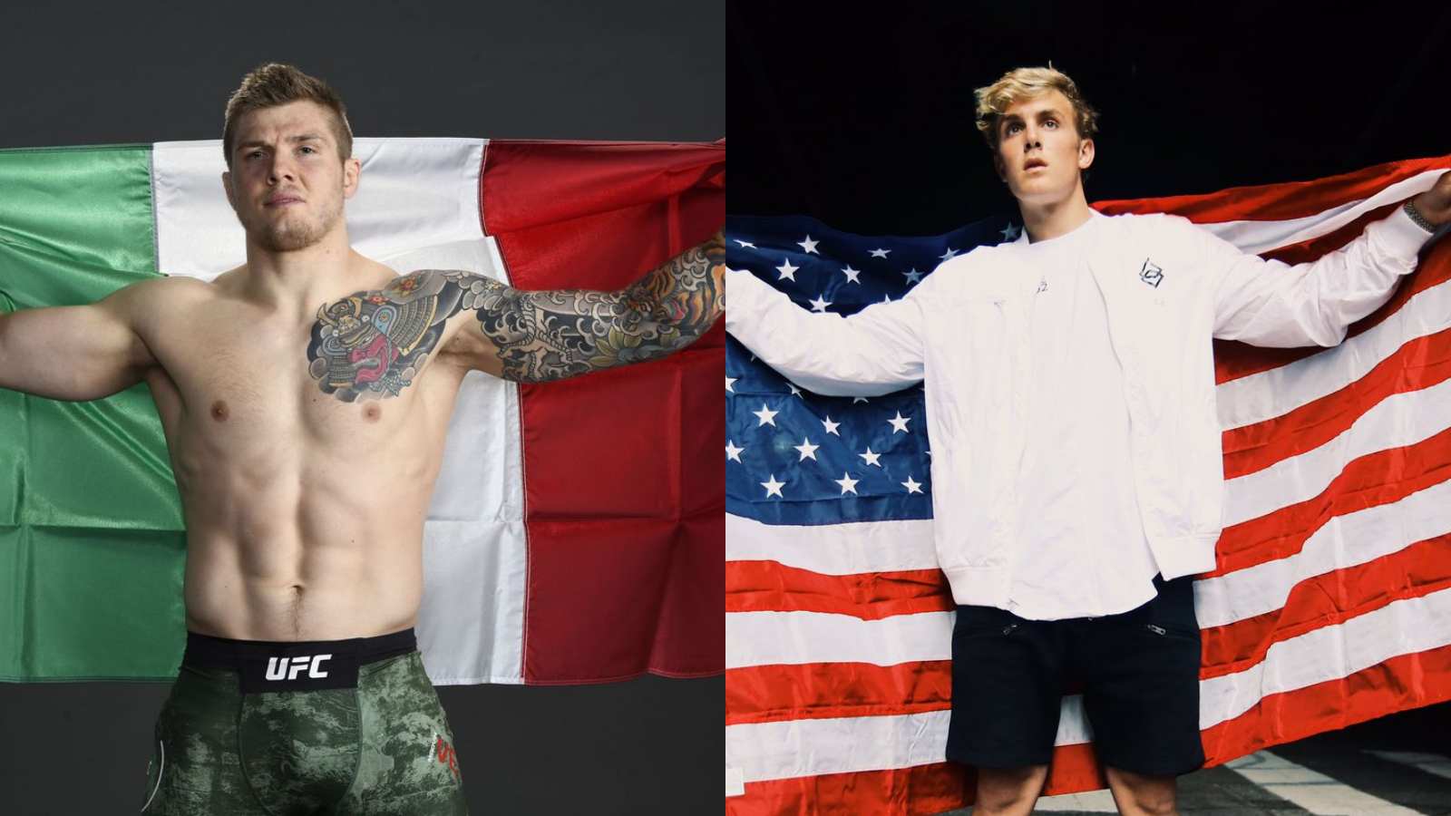 “I wanna feel if you can really box”- Marvin Vettori calls upon Jake Paul for a sparring session, willing to match any bet