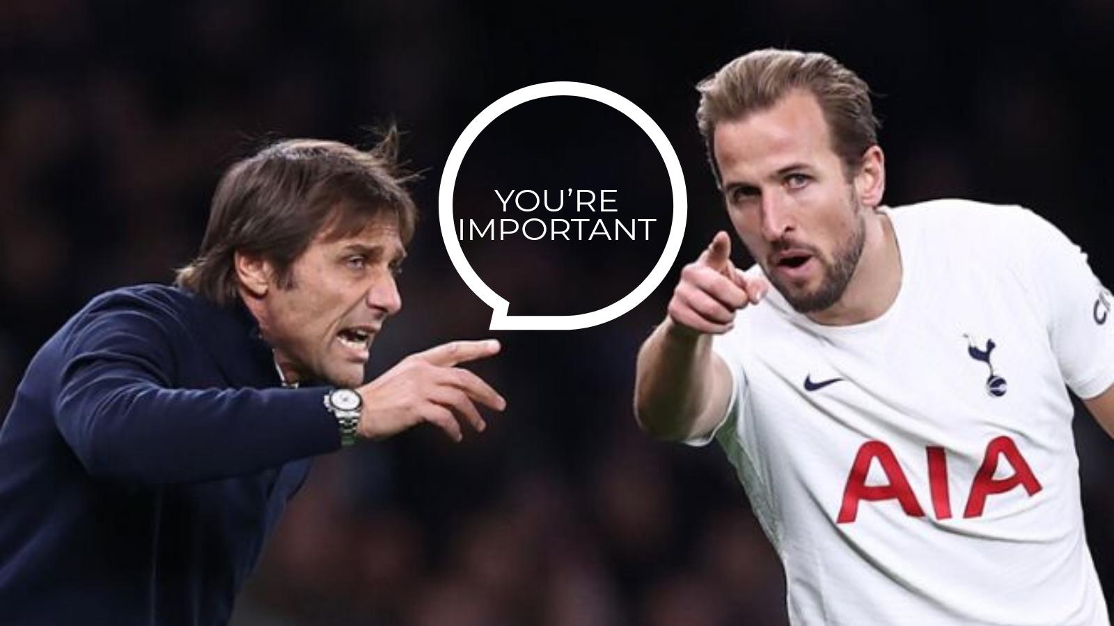 “Harry Kane must be a starting point”- Antonio Conte says the striker is very important for Tottenham’s future