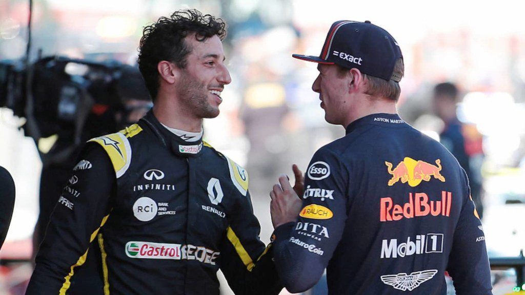 Daniel Ricciardo, Max Verstappen