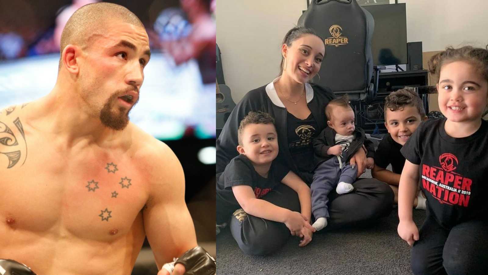 Watch: Robert Whittaker shares wholesome training video with children ahead of Israel Adesanya fight at UFC 271