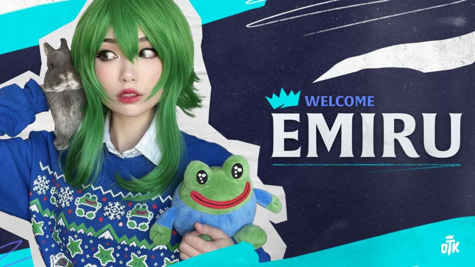 Famous cosplayer Emiru joins OTK as a content creator