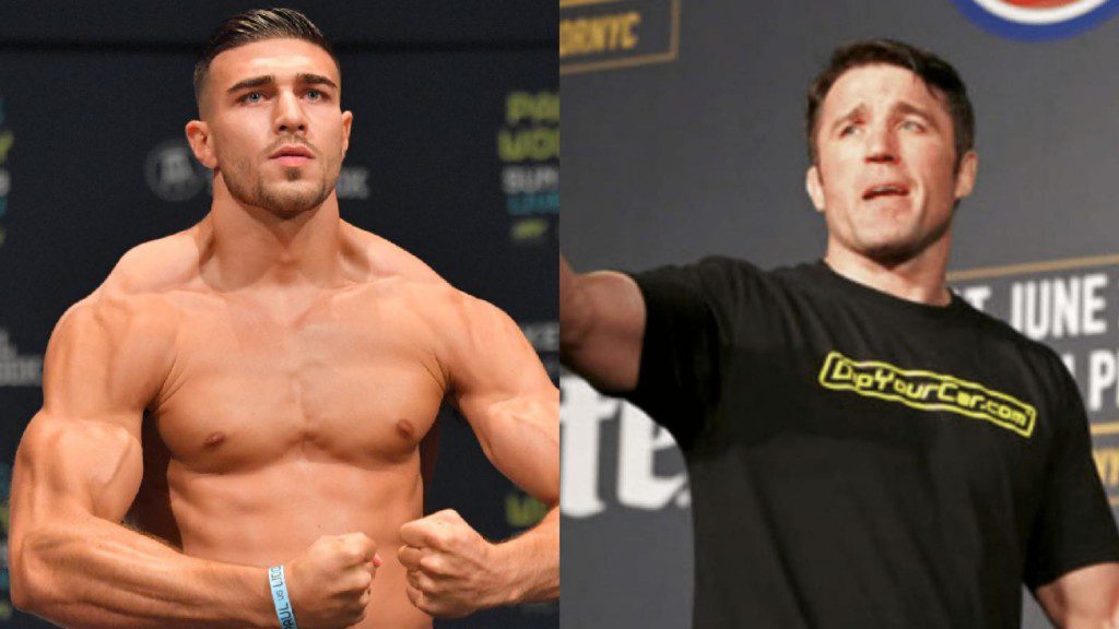 Tommy Fury(L), Chael Sonnen(R)