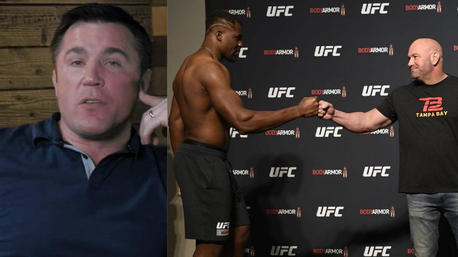 “He left different”- Chael Sonnen speculates about what went down between Francis Ngannou and Dana White at dinner