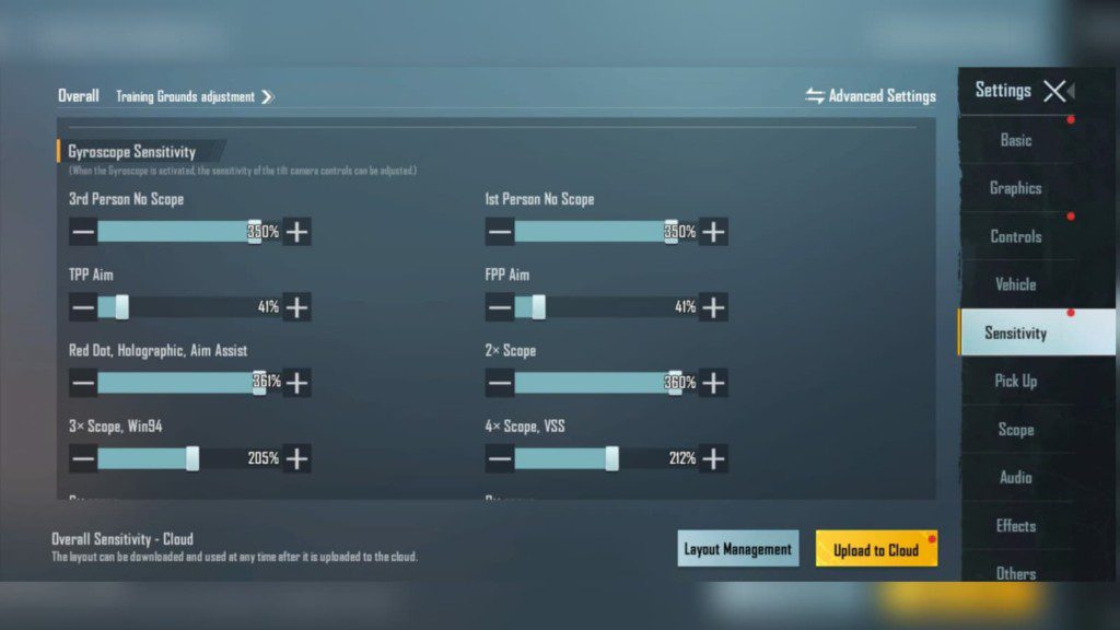 Best BGMI sensitivity settings and control layout for headshots (January 2022)