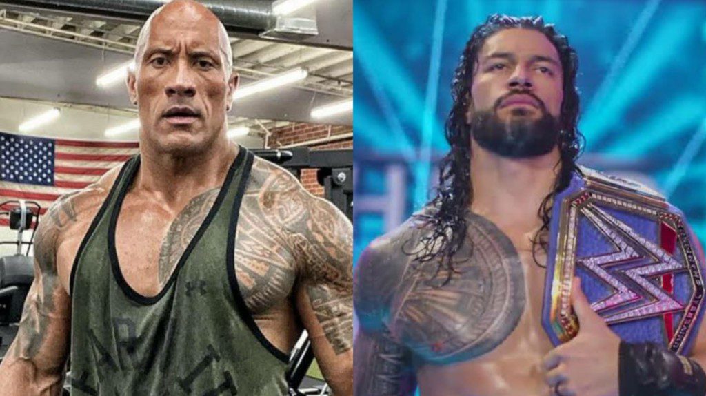 The Rock and Roman Reigns 