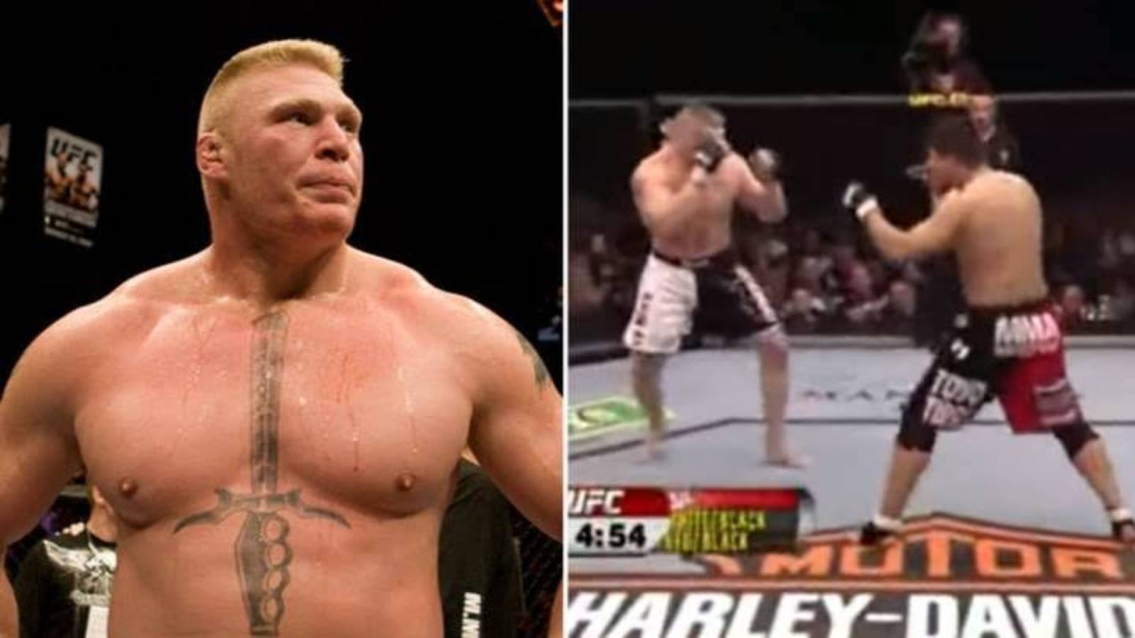 “Dana, I want an Octagon” – Brock Lesnar reveals how he demanded his own octagon amid nervousness before his UFC debut