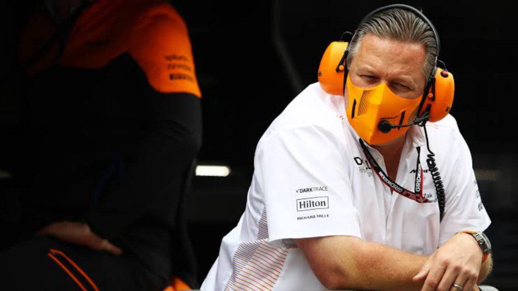 Mclaren CEO Zak Brown