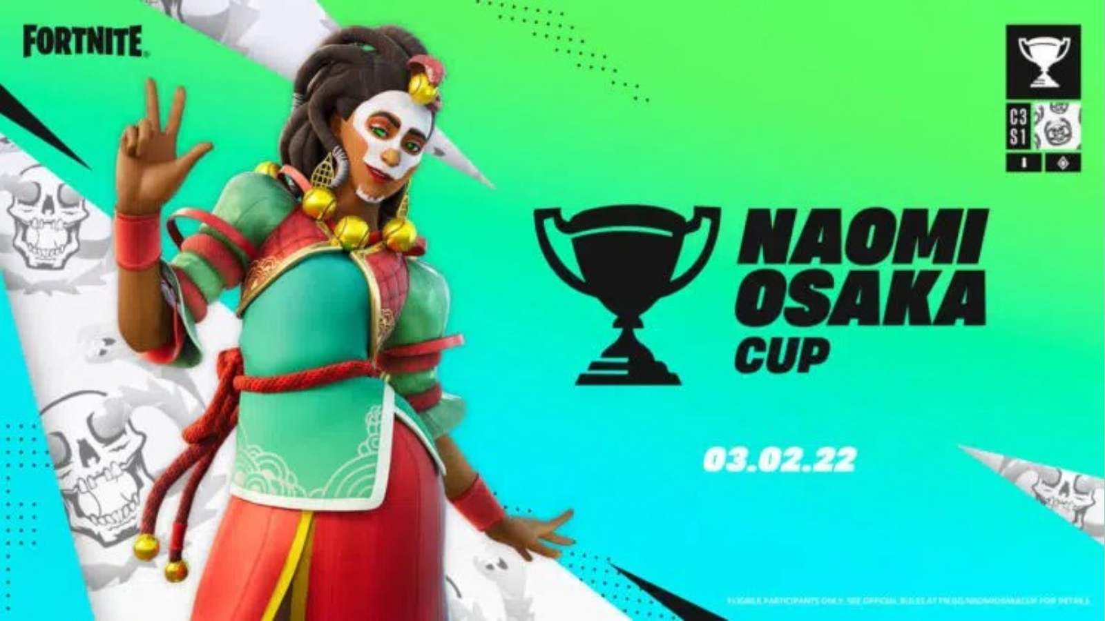 Fortnite Naomi Osaka Cup: How to get free skin