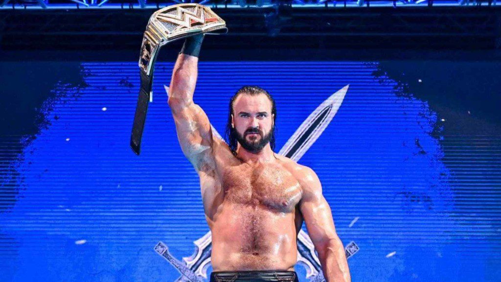 Drew McIntyre as WWE Champion