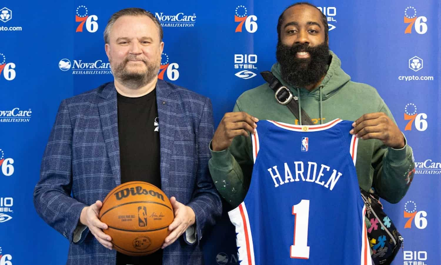 “Was he talking about the beard? Say his name Daryl” Kendrick Perkins feels Daryl Morey can’t give more control to James Harden 