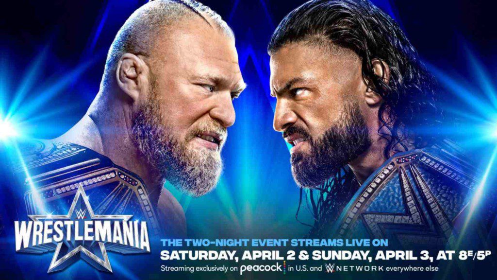 Brock Lesnar vs Roman Reigns at Wrestlemania 38