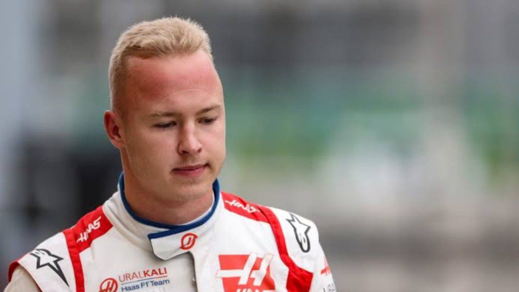 Haas' Russian driver Nikita Mazepin