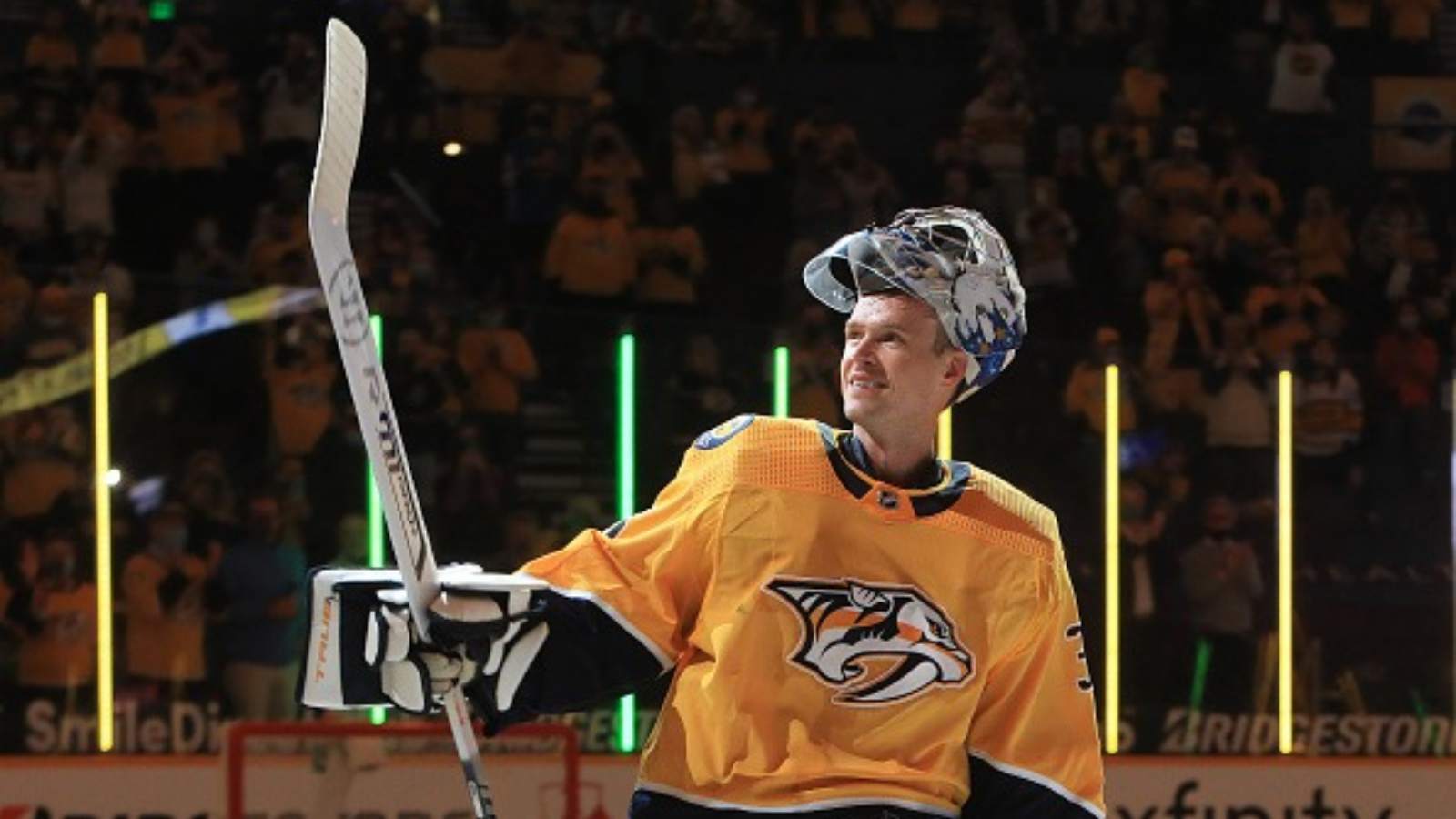 “Huge honour” – Nashville Predators retire Pekka Rinne’s jersey 