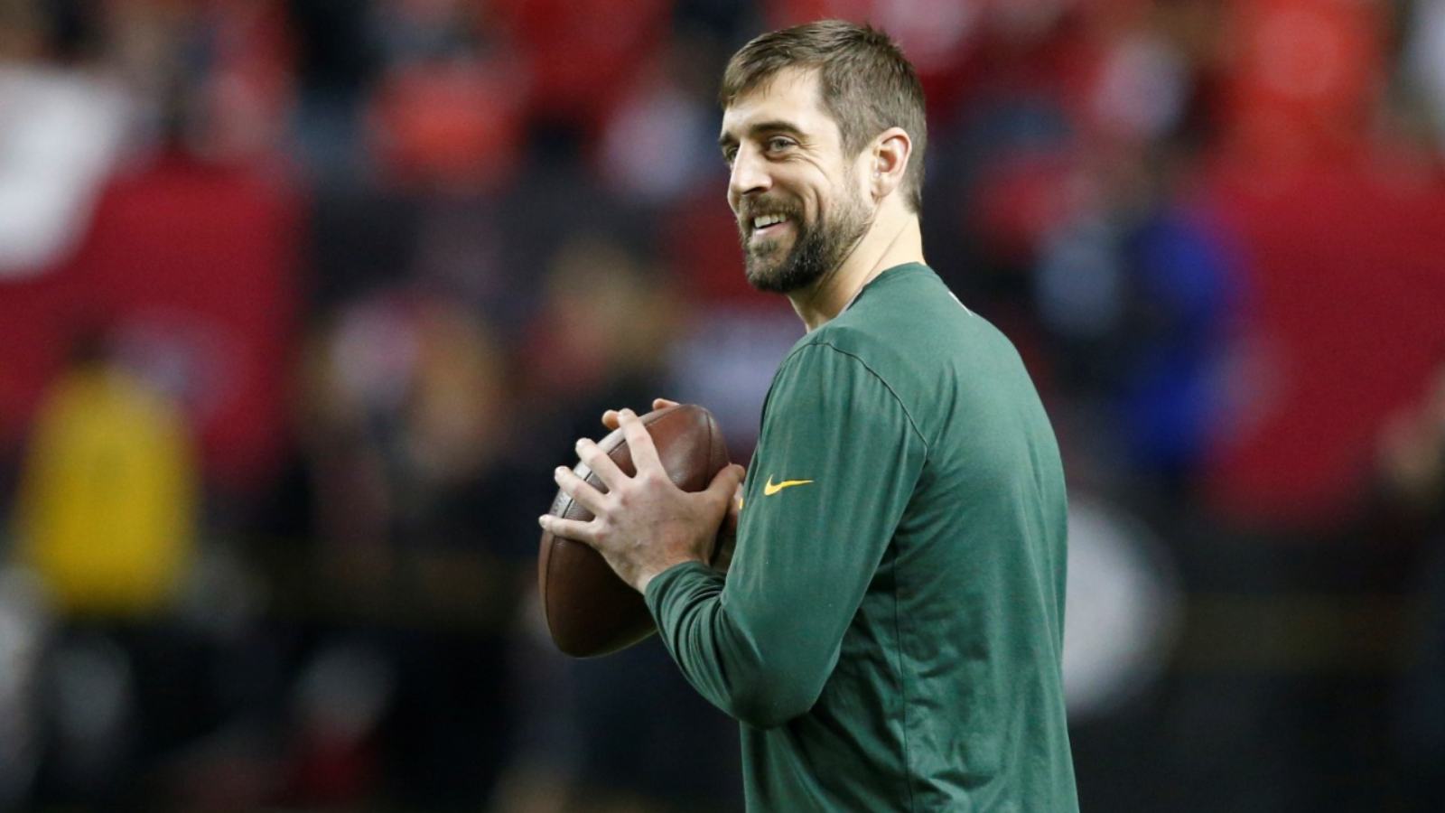 “What’d I tell you!”- Aaron Rodgers jubilant after predicting teammate Danny Etling’s 51-yard TD scramble on air