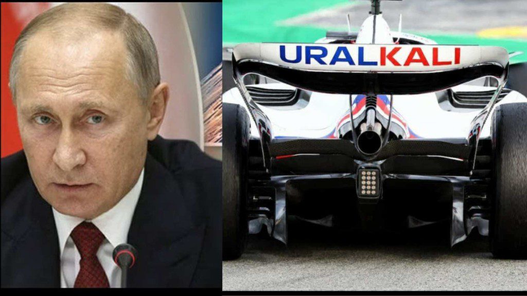 F1 team Haas and Vladmir Putin