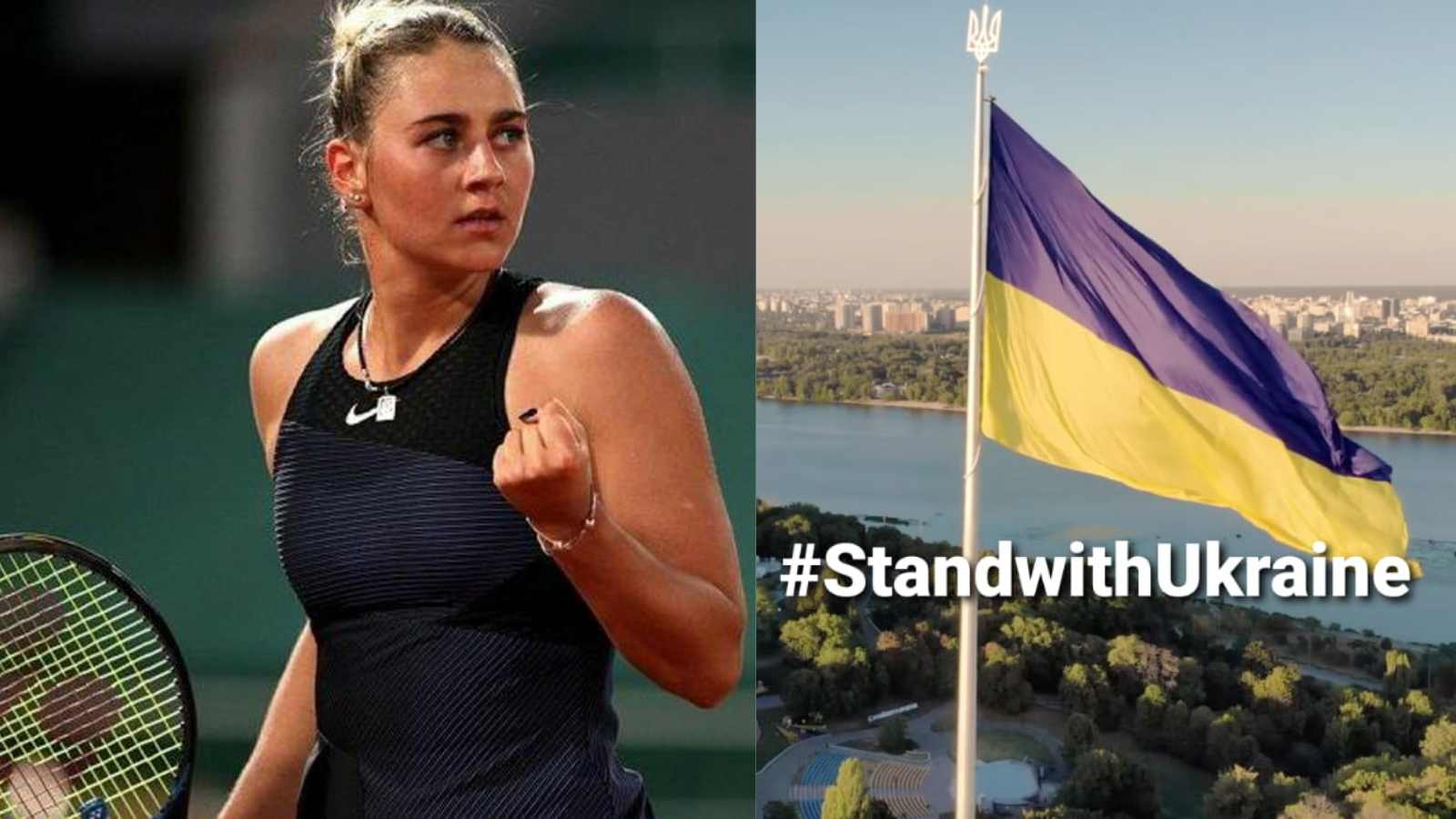 “Ukraine is not a part of Russia, it wasn’t and will never be”- Marta Kostyuk voices her support for Ukraine amidst war tensions with Russia