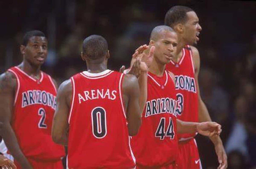 Gilbert Arena and Richard Jefferson - University of Arizona