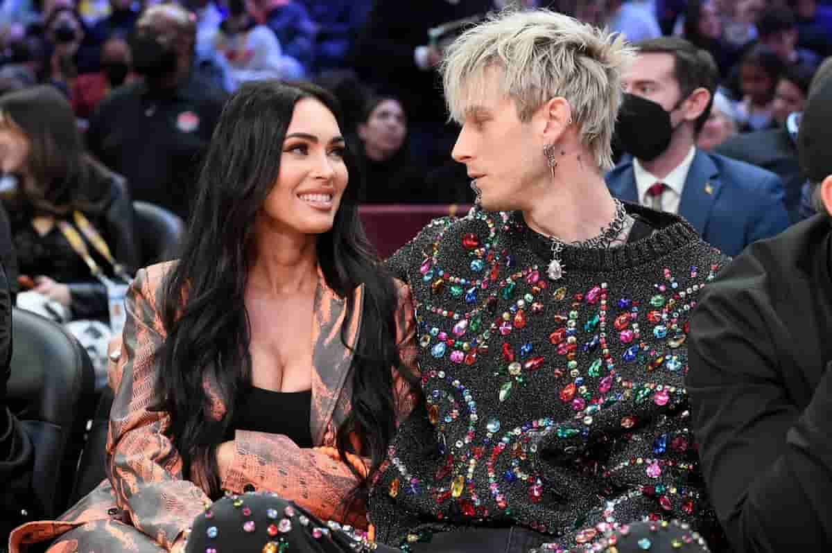 Megan Fox’s epic and hilarious reaction on being announced as Machine Gun Kelly’s wife at All-Star Game gets captured in viral video