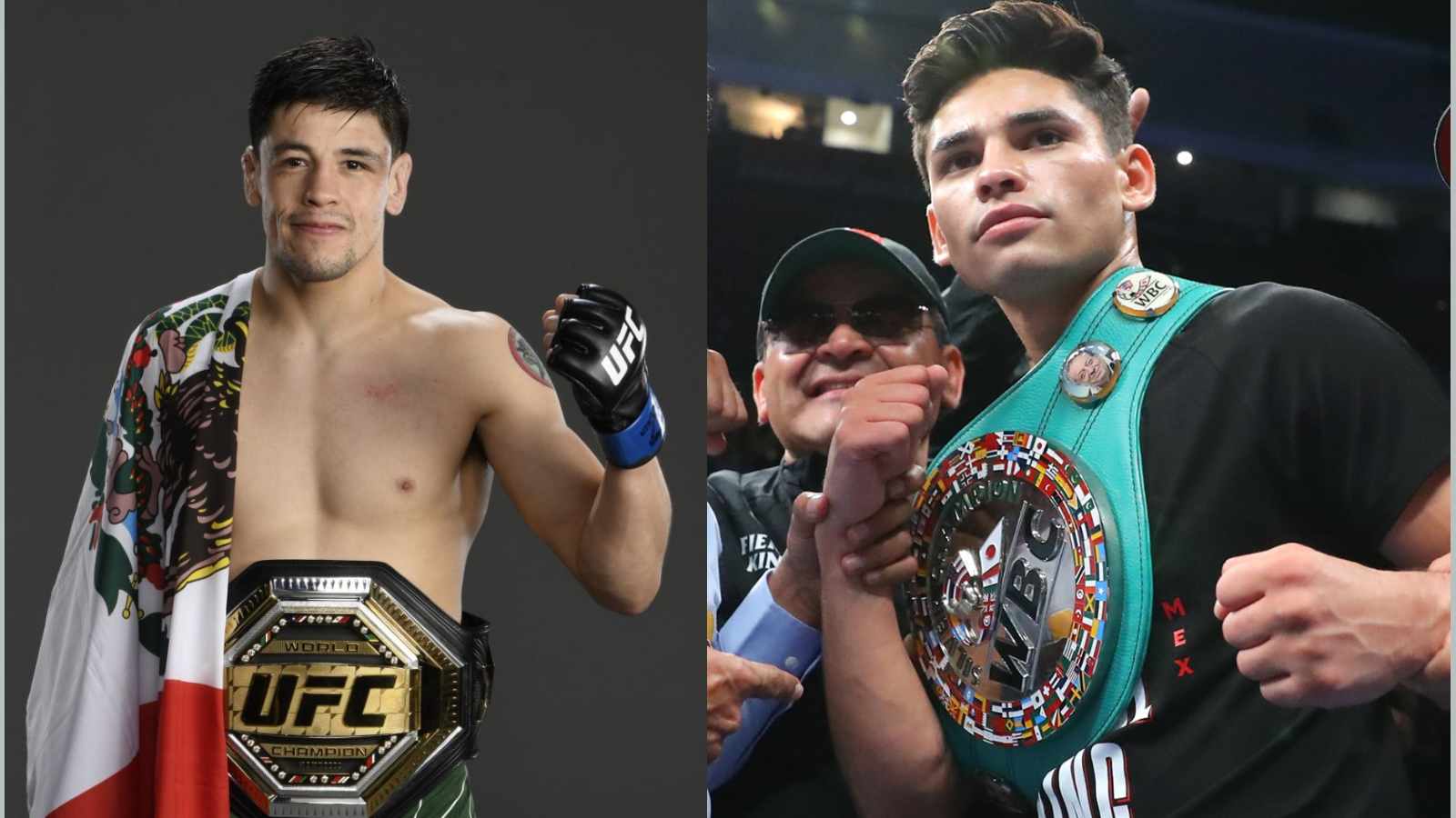 WATCH! Brandon Moreno works on his striking skills with boxing star Ryan Garcia