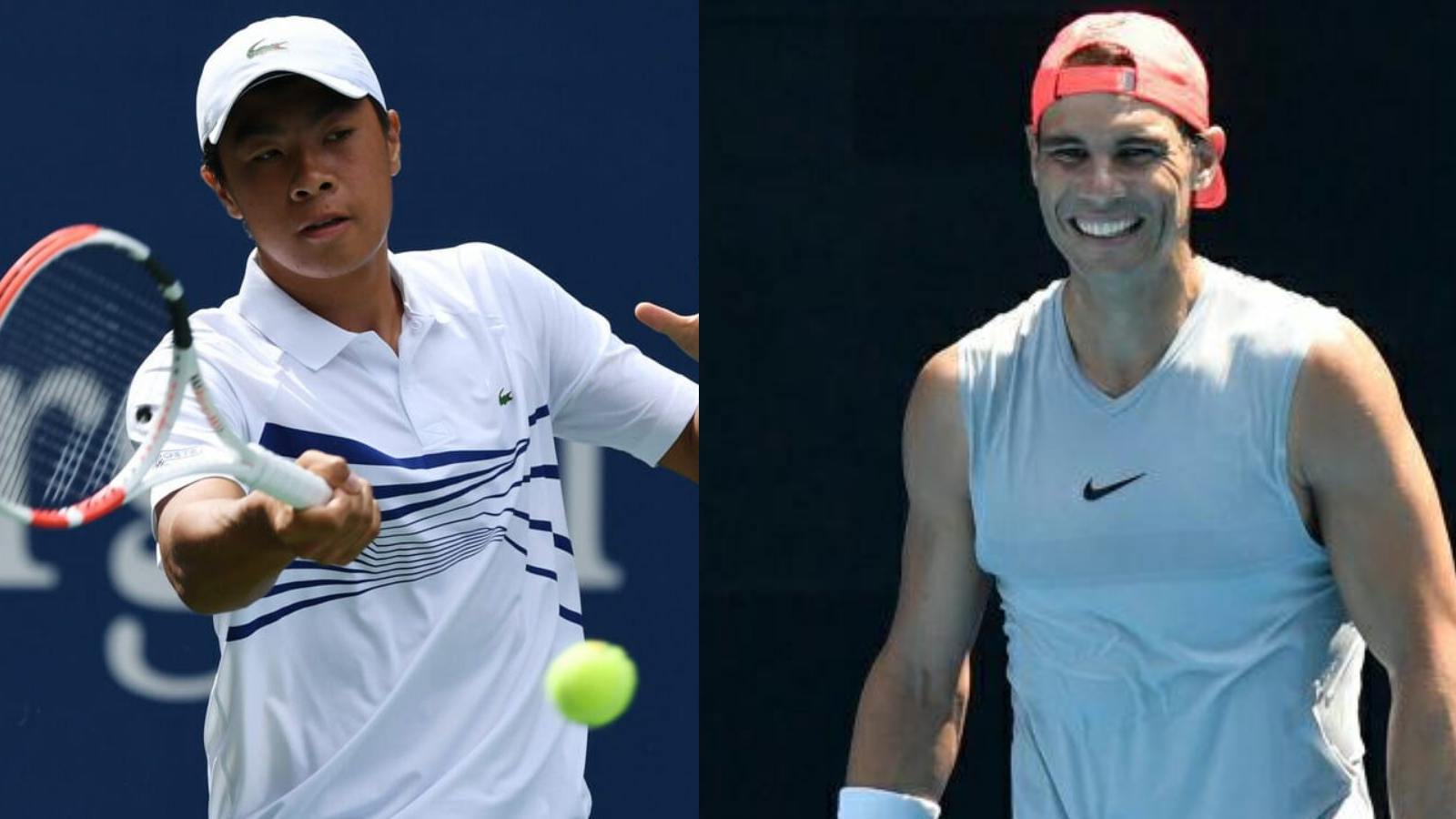 Rafael Nadal hits the practice court with Brandon Nakashima ahead of his return in Acapulco