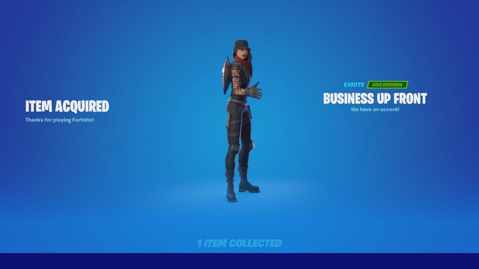 How to Get New Fortnite Business Up Front Emote in Chapter 3 Season 1