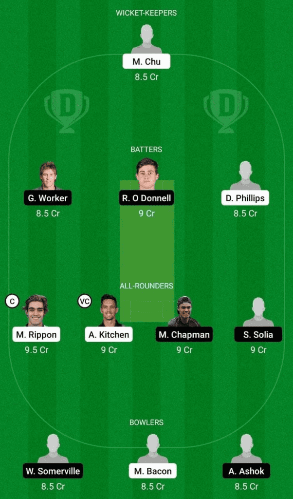 Dream 11 Fantasy Team 2 For OV vs AA