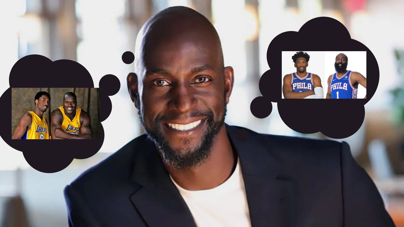 “They are the new Kobe and Shaq” Kevin Garnett reveals major expectations from James Harden and Joel Embiid