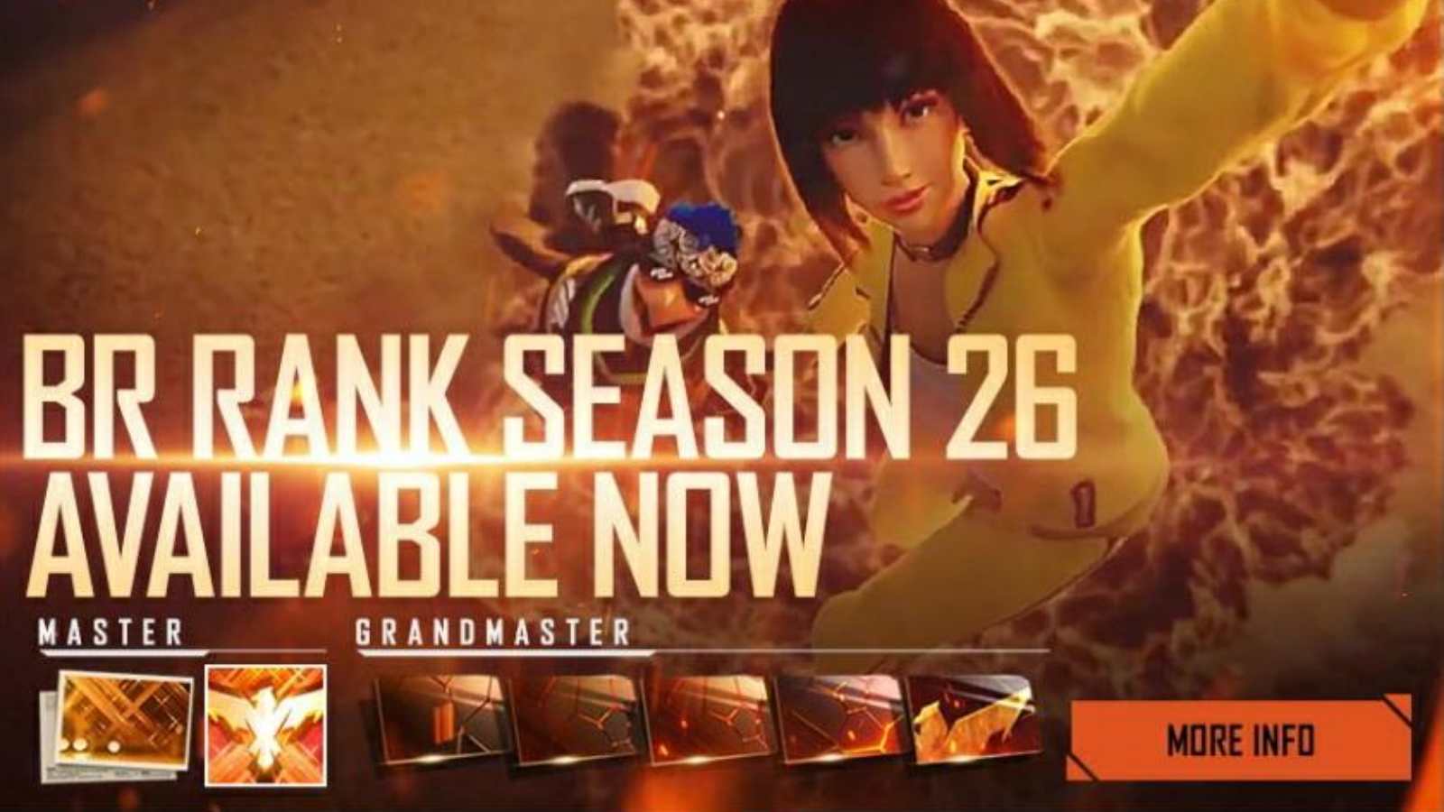 Free Fire Ranked Season 26: Rewards, Safe Zone Adjustments And More