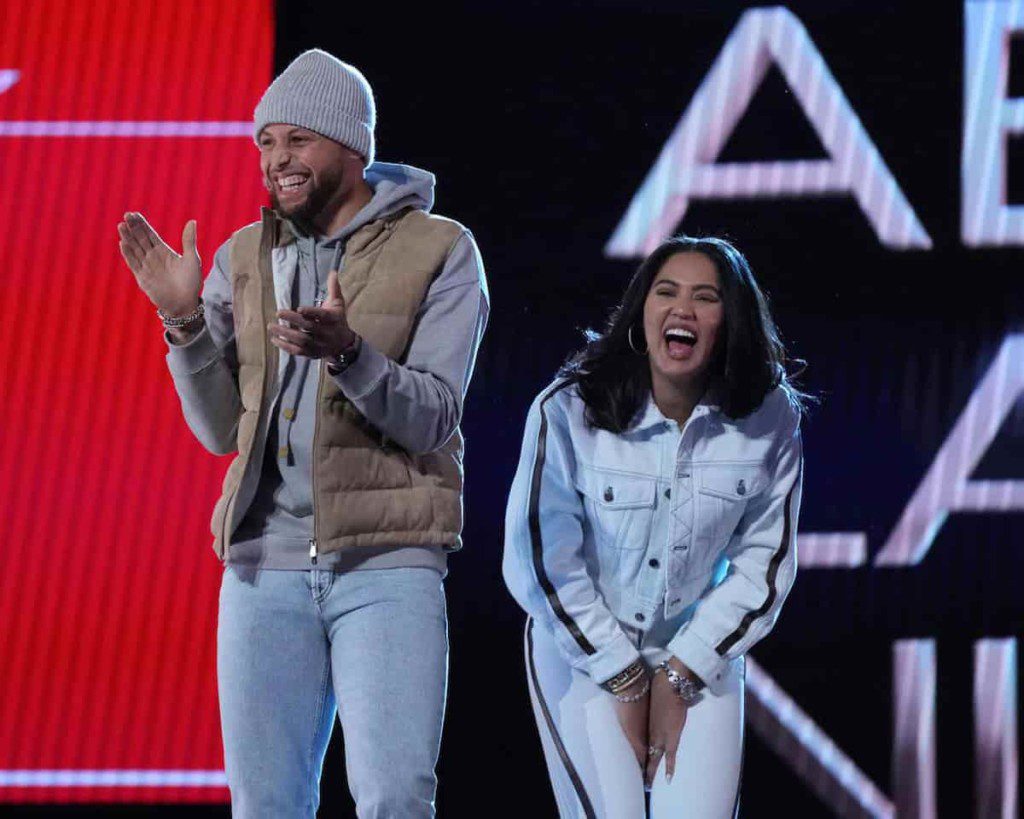 Stephen Curry and wife Ayesha