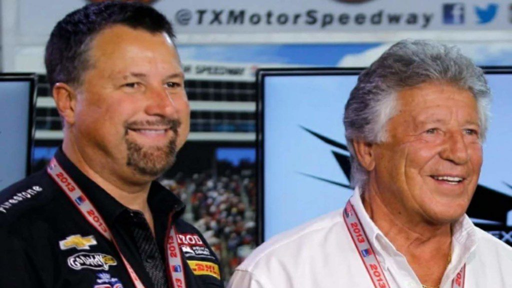 Michael Andretti and Marco Andretti