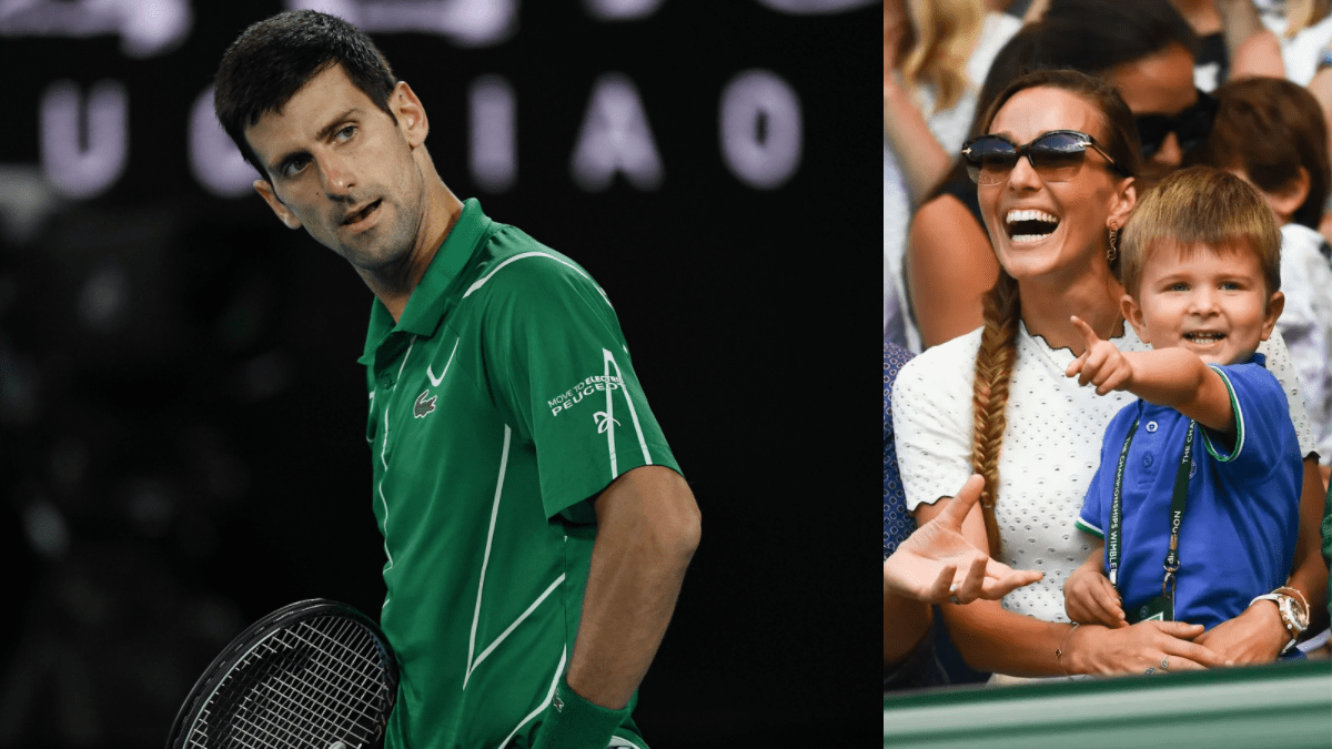 Novak Djokovic’s Wife supported Daniil Medvedev and his son supported Rafael Nadal while he refused to watch the match