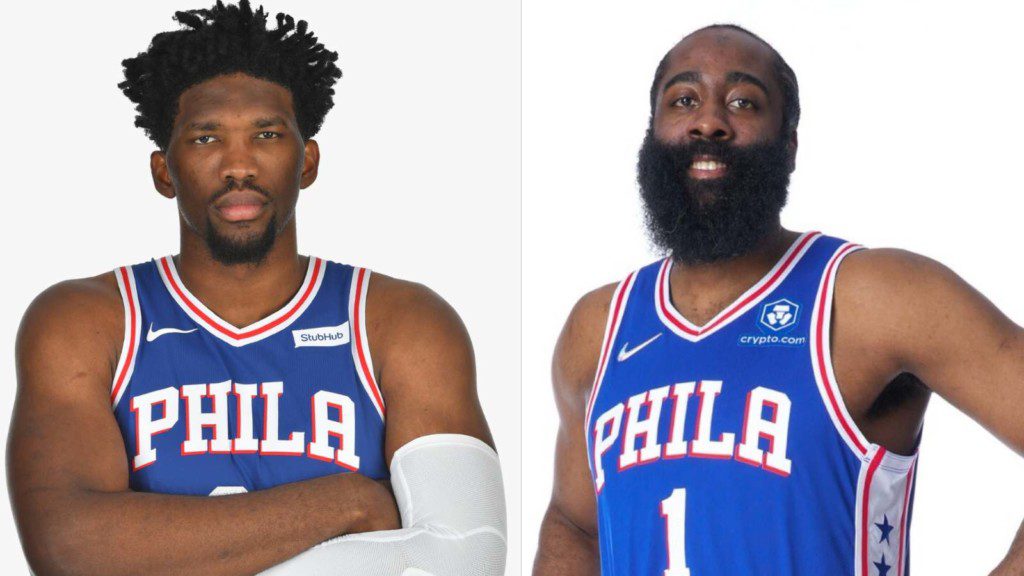 Joel Embiid and James Harden the new duo of the Sixers