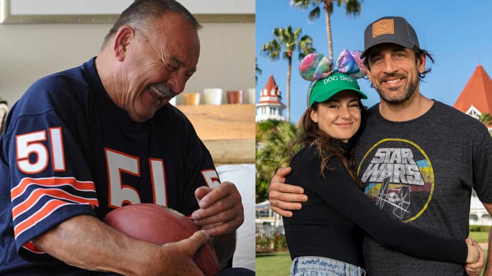 “I had NOTHING to do with that” – Bears legend Dick Butkus had the ‘most hilarious take’ on Aaron Rodgers and Shailene Woodley breaking up