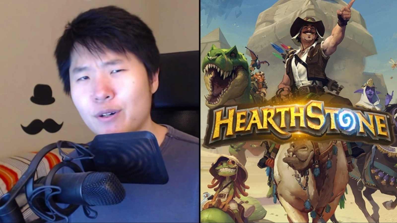 “You’re trash” Disguised Toast gets extremely toxic in front of Miyoung as he starts playing Hearthstone again