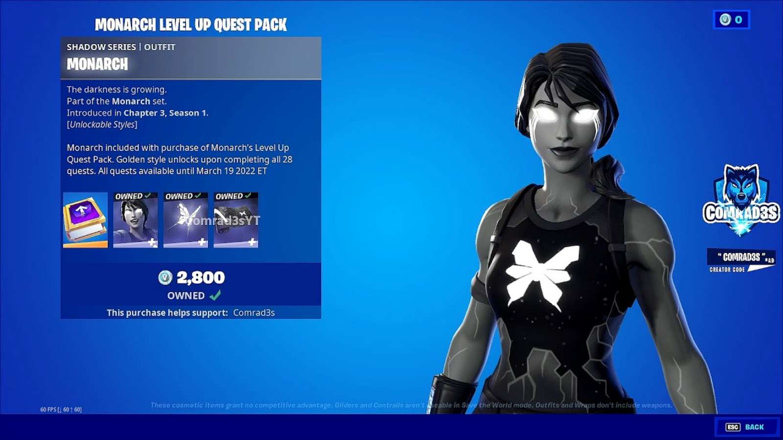 How to get Fortnite Level Up Quest Pack in Chapter 3 Season 1