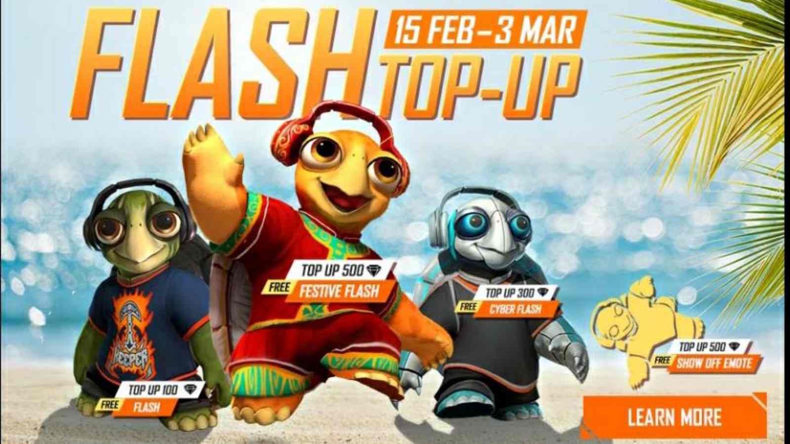 How To Get Flash Pet In Free Fire For Free From Flash Top-Up Event?