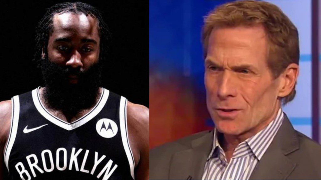 James Harden and Skip Bayless