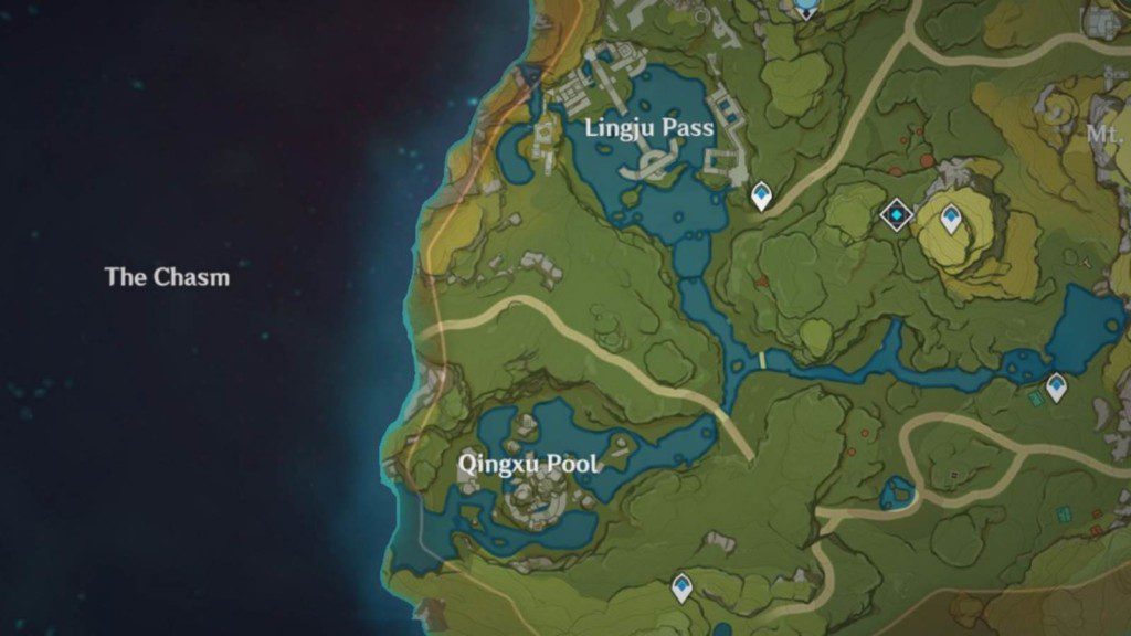 Genshin Impact 2.6 leaks unveil the map of The Chasm